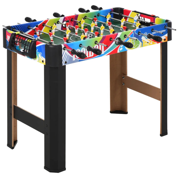 Blue Mini Foosball Table for Kids - Indoor Soccer Game