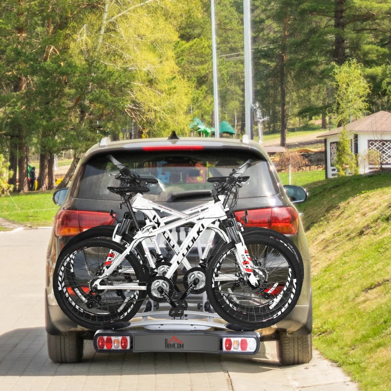 Black Rear Bike Carrier Rack