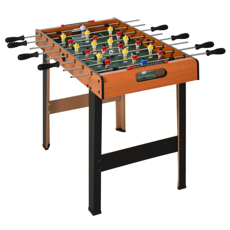 Black 84.5cm Heavy Duty Football Table for Arcades, Pub, Game Room