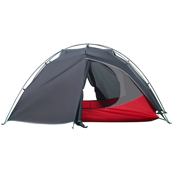 Dark Grey 2-Person Waterproof Dome Camping Tent