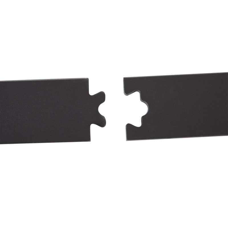 6ft Black Sliding Barn Door Kit for Single Wooden Door