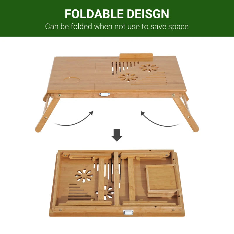 Adjustable Foldable Laptop Desk