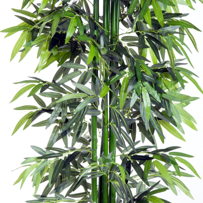 6ft Artificial Bamboo Tree Plant in Green for Home and Office Decor