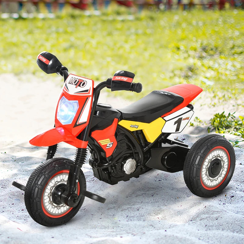 Red Toddler 3-Wheel Pedal Trike for Kids