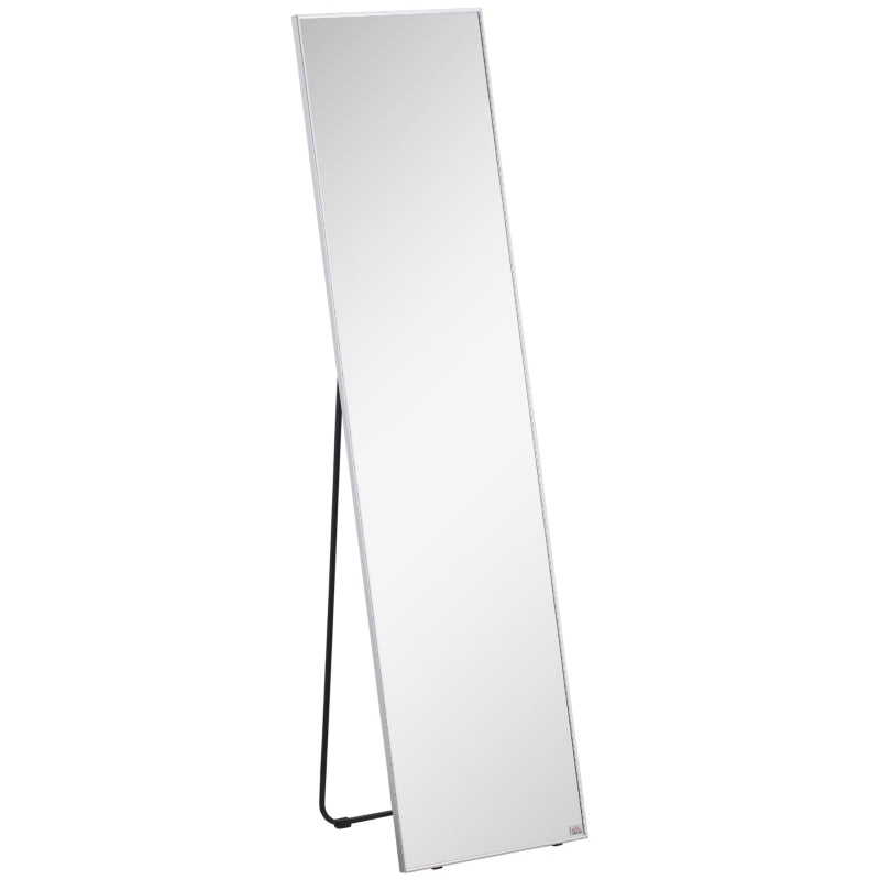 Black Frame Full Length Wall Mirror, 160 x 40 cm - Bedroom & Living Room