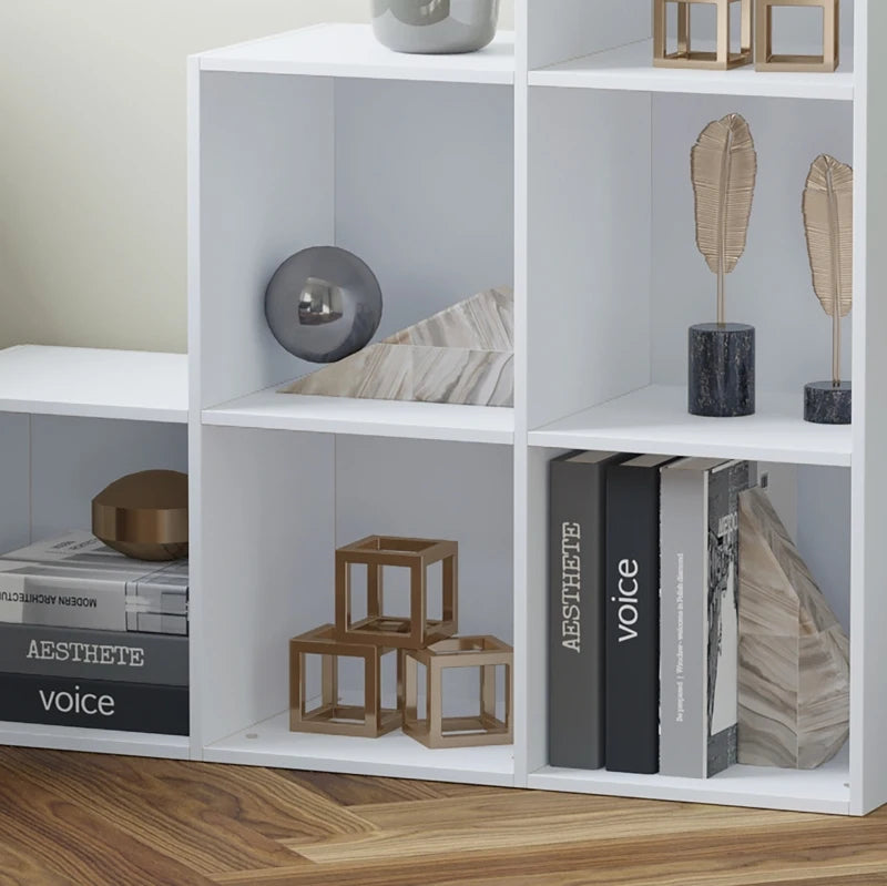 White 3-Tier Cube Storage Cabinet Organizer