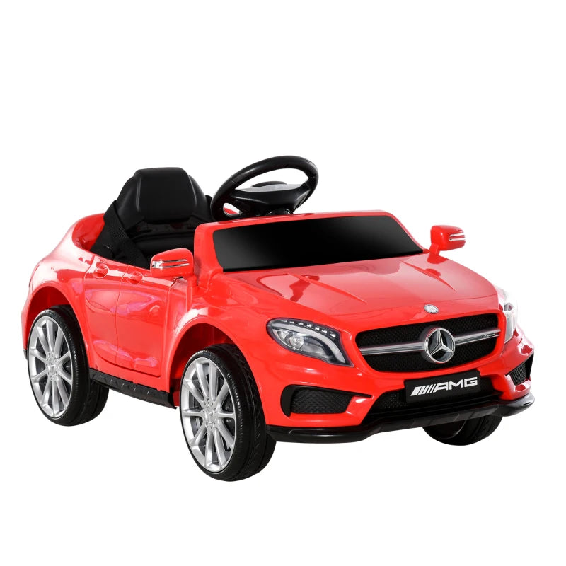 Mercedes-Benz Red Electric Car