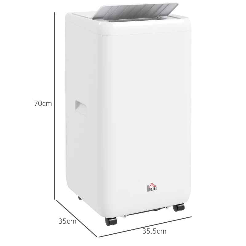 Portable 12,000 BTU Air Conditioner - White, Dehumidifier, Auto & Sleep Mode