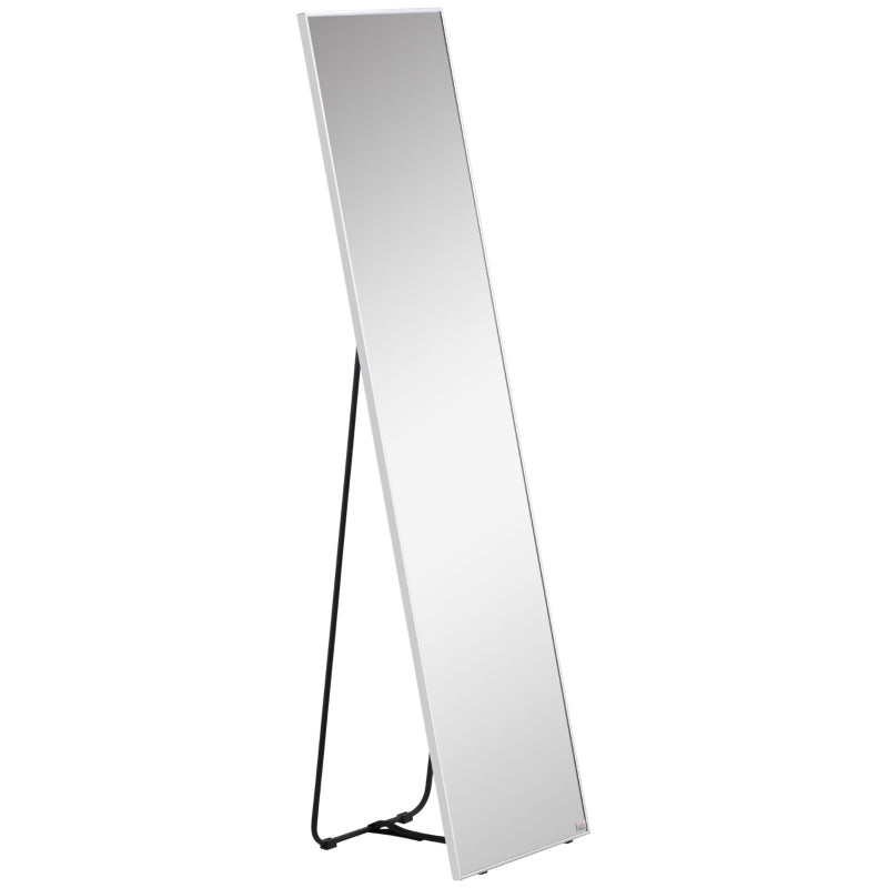 Black Frame Full Length Wall Mirror, 160 x 40 cm - Bedroom & Living Room