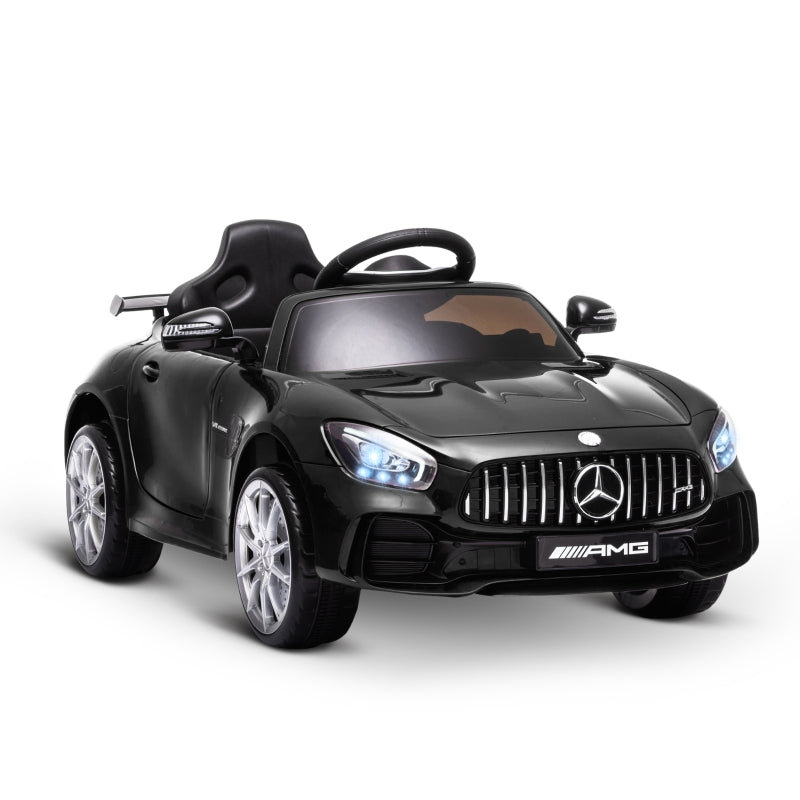 Black 12V Kids Electric Ride On Car with Remote Control & Music