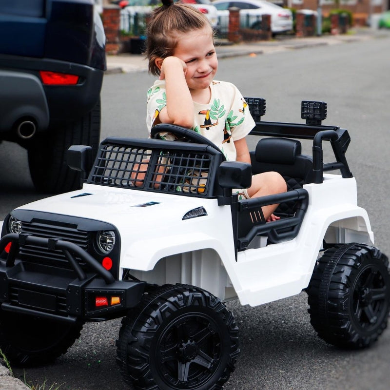 Red Kids Electric Ride-On Truck with Remote Control