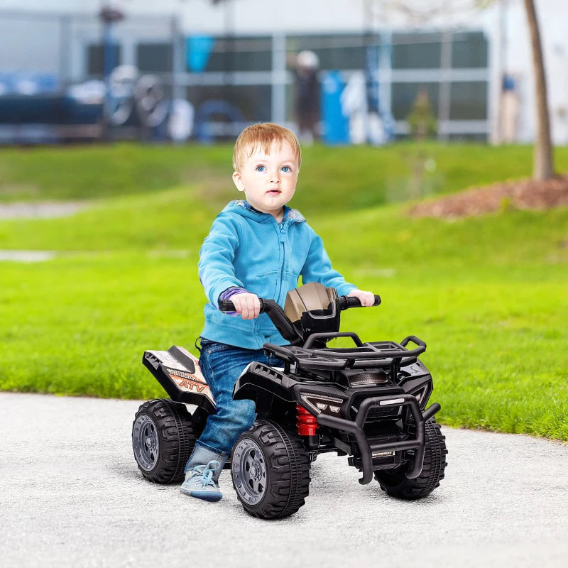 Blue Kids Ride-on ATV Car with Working Headlights