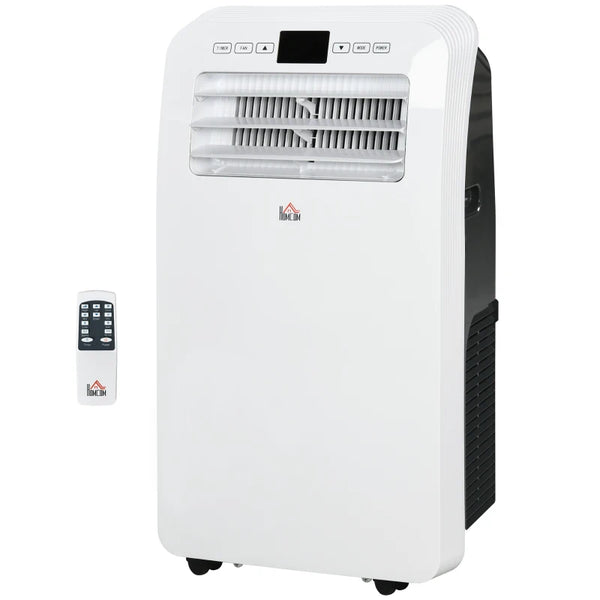 12,000 BTU White Portable Air Conditioner - 3 Modes