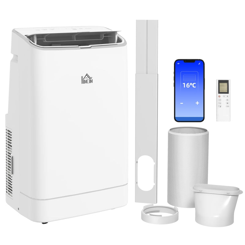 5-in-1 Portable Air Conditioner 14,000 BTU - White