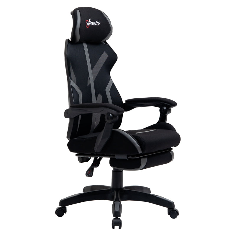 Mesh Office Chair with Footrest & Lumbar Support