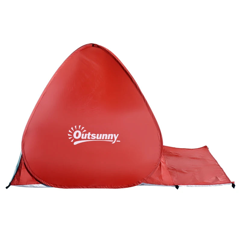 Red Portable Beach Tent