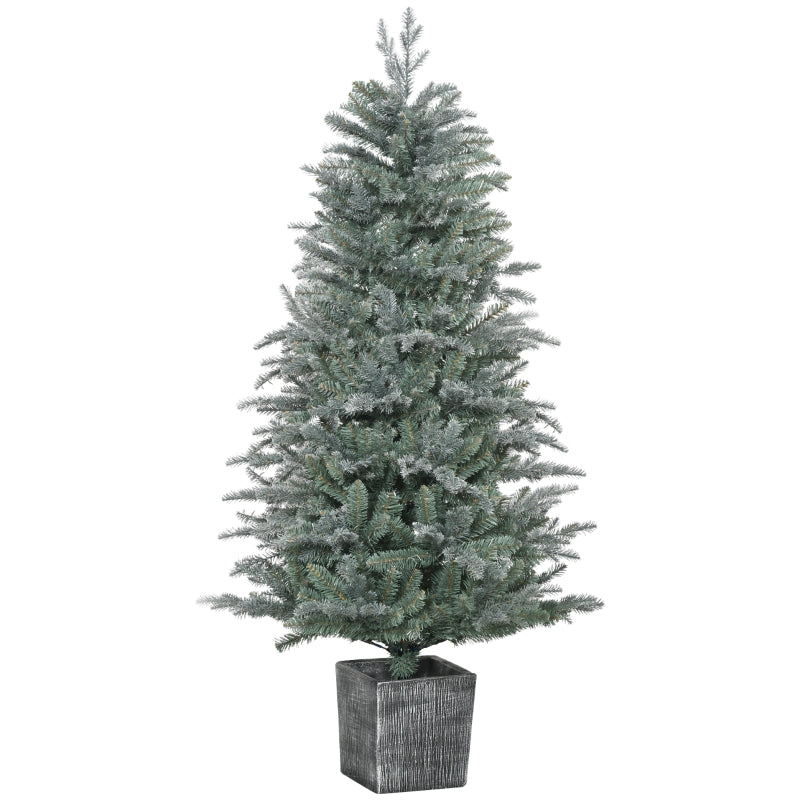 5ft Realistic Green Christmas Tree with Pot Stand - 1140 Tips