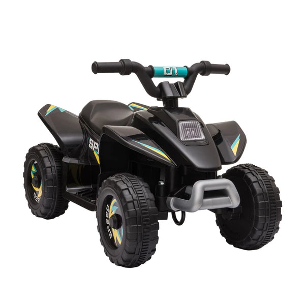 Black 6V Electric Ride-On Car for Toddlers 18-36 Months