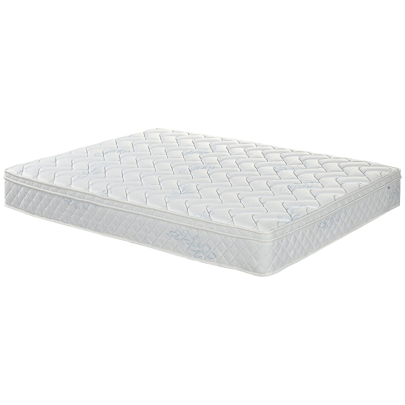 White King Size Pocket Sprung Mattress with Breathable Foam - 200x150x22.5cm