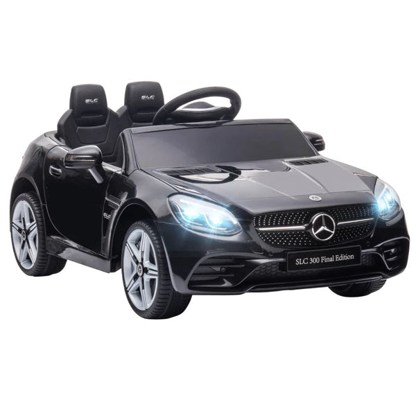 Black Licensed 12V Kids Electric Ride On Car with Remote Control