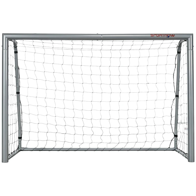 8ft x 5ft Green Football Goal Net with Ground Stakes