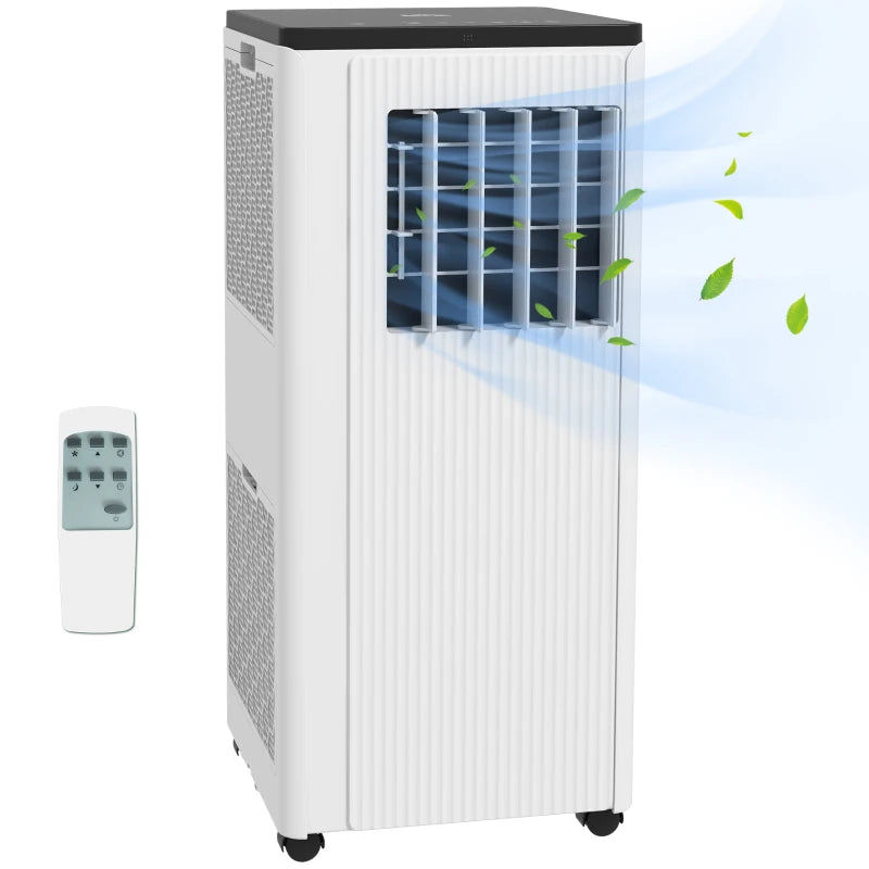 7,000 BTU White Mobile Air Conditioner - 15m² Coverage