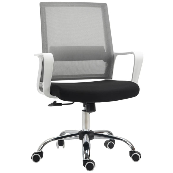 Black Ergonomic Mesh Office Chair with Adjustable Height Armrest