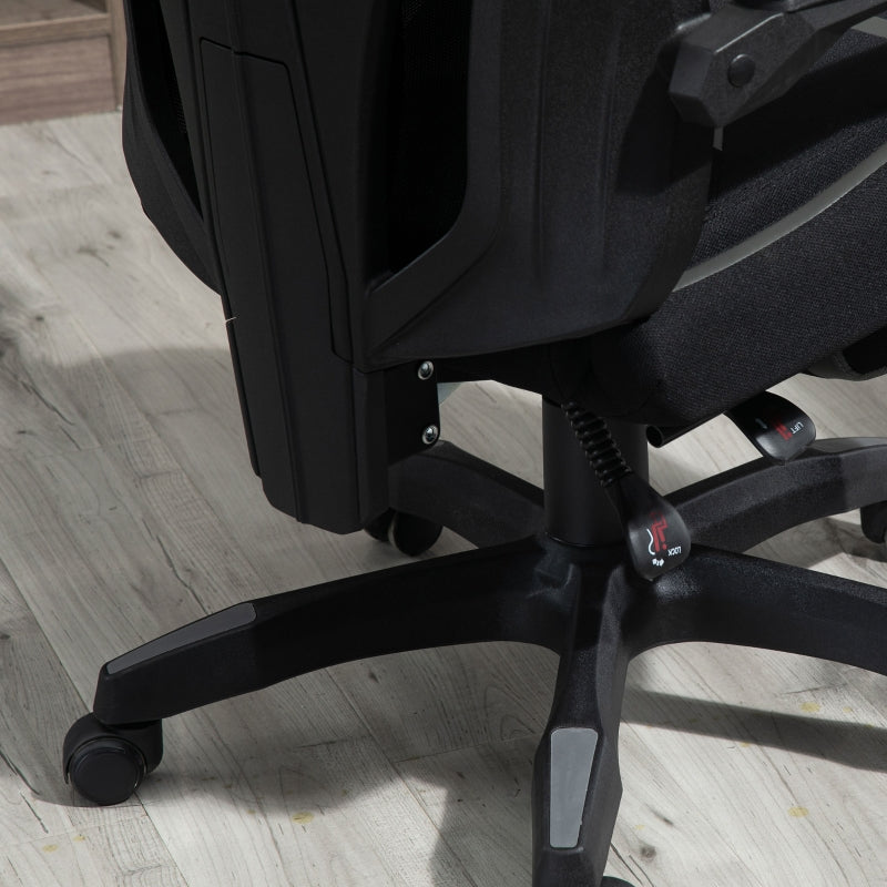 Mesh Office Chair with Footrest & Lumbar Support