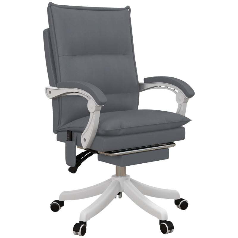 Massage Office Chair with Heat and Footrest