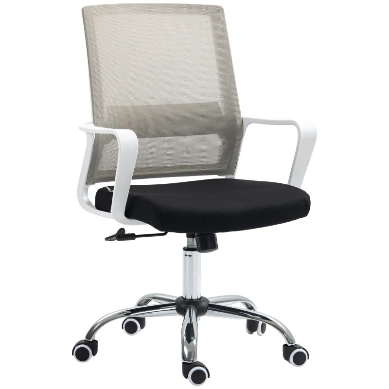 Black Ergonomic Mesh Office Chair with Adjustable Height Armrest