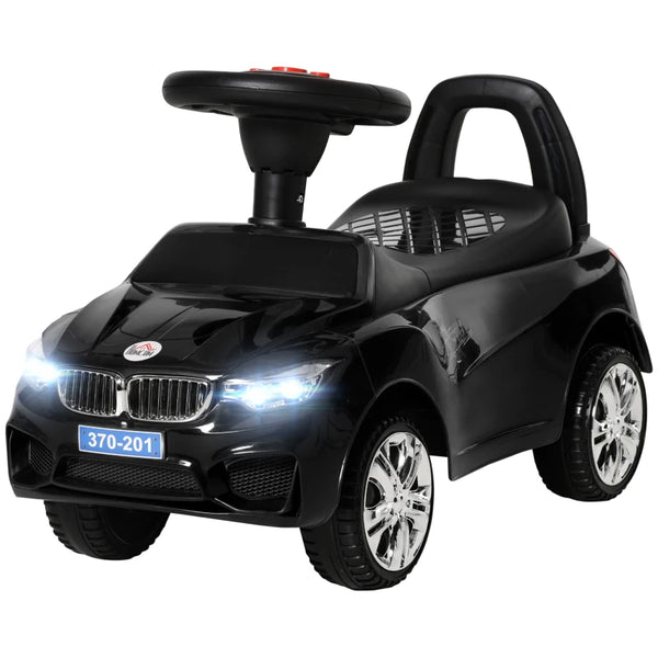 Black Toddler Ride-On Sliding Car