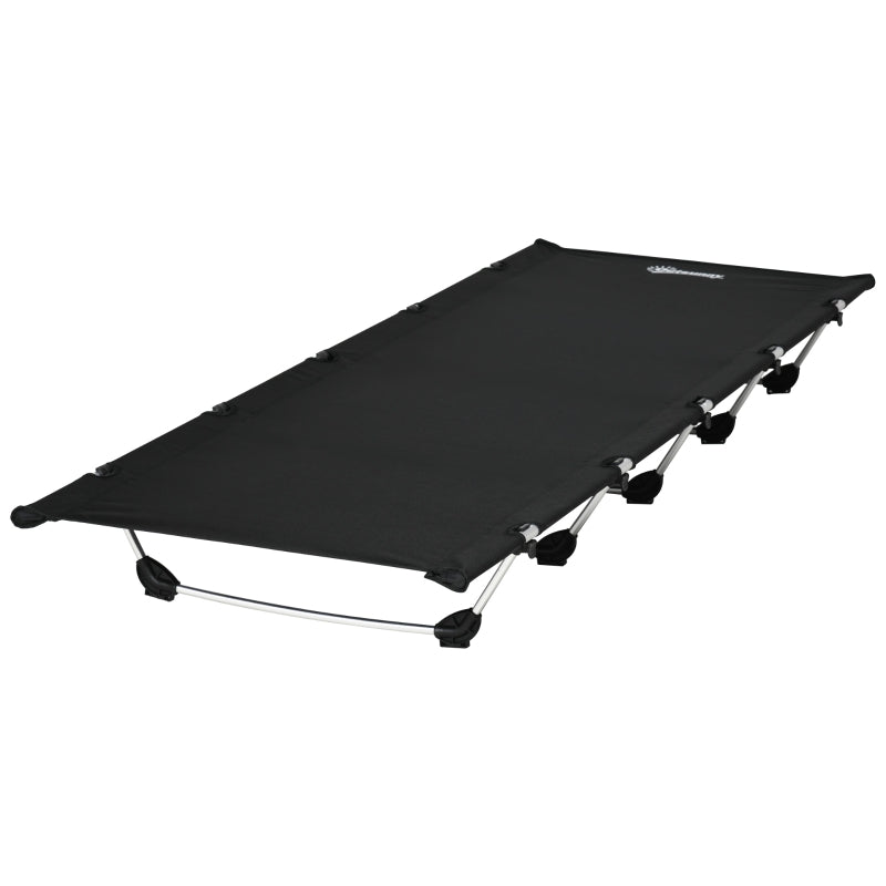 Aluminium Portable Camping Cot - Blue, 150kg Capacity