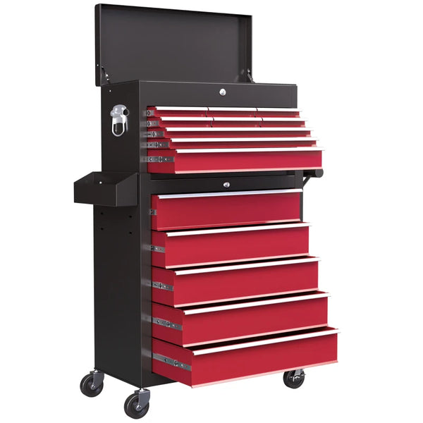 Red 19-Drawer Rolling Tool Chest