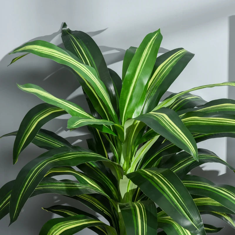 Green Artificial Dracaena Tree - Indoor/Outdoor Decor Plant