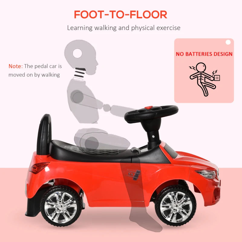 Red Baby Toddler Ride-On Sliding Car