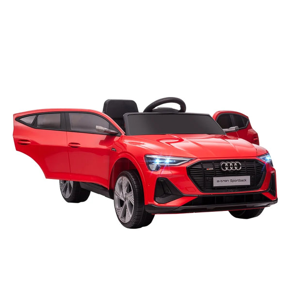 Red Audi E-tron 12V Kids Electric Ride On Car with Remote Control