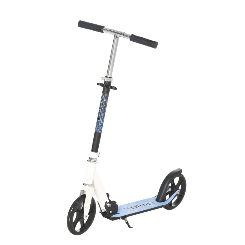 Blue Folding Kids Kick Scooter