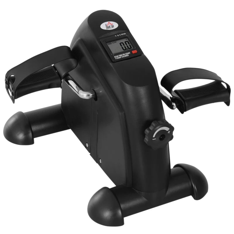 Portable Mini Exercise Bike Pedal Exerciser - Black