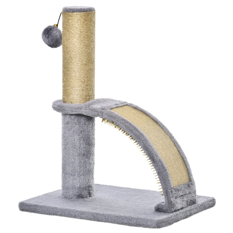 Cat Tree Climbing Activity Center with Scratching Board - Gray