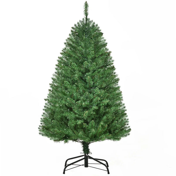 4FT Green Christmas Tree with Warm White LED Lights