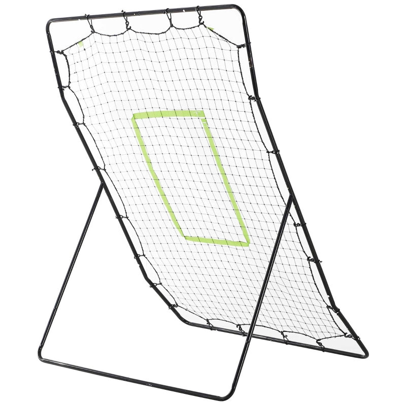 Black Baseball Rebounder Net for Teens and Adults - Softball Training Aid