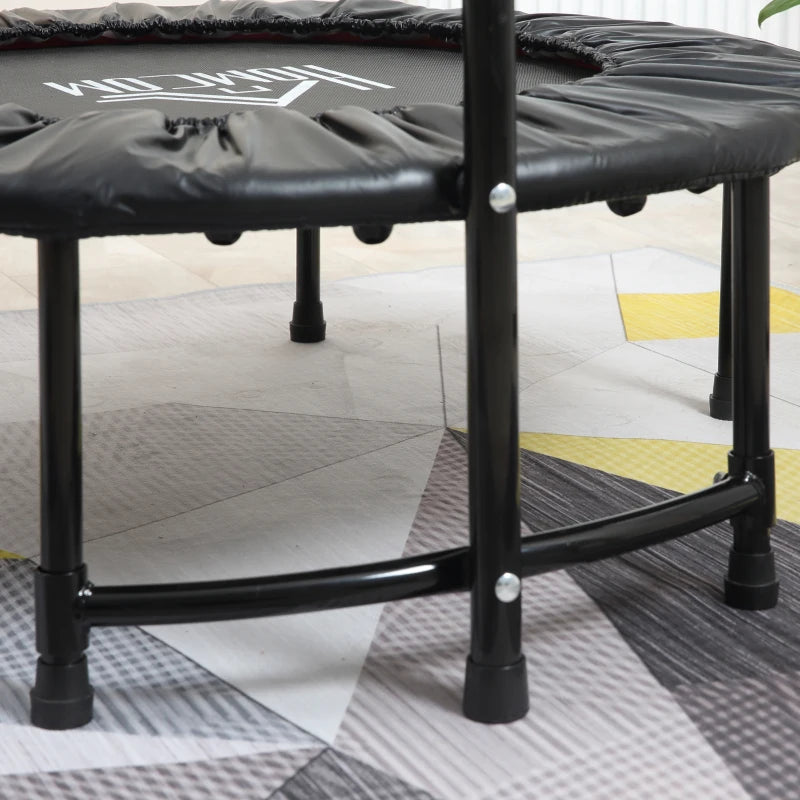 40'' Black Trampoline Rebounder with Adjustable Handle