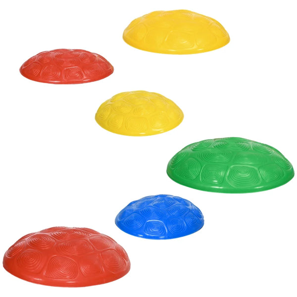 Colorful Kids Stepping Stones Set with Non-Slip Mats