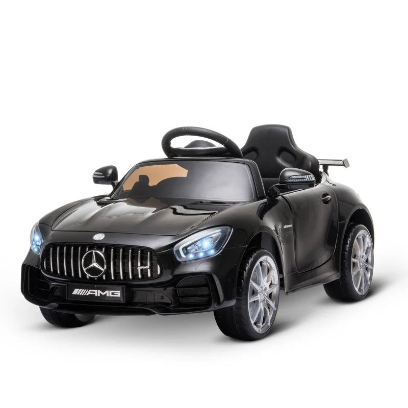 Black 12V Kids Electric Ride On Car with Remote Control & Music