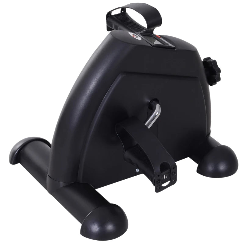 Portable Mini Exercise Bike Pedal Exerciser - Black