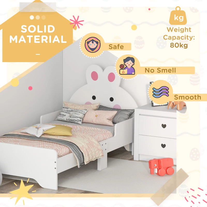 White Rabbit Toddler Bed - Kids Bedroom Furniture