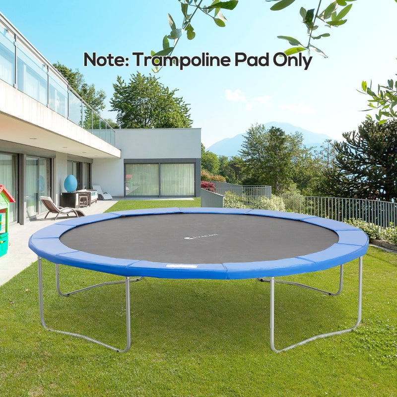 12ft Trampoline Surround Pad - Blue Foam Padding Replacement