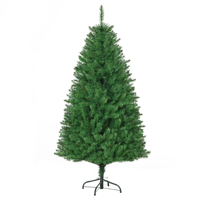 5FT Green Christmas Tree with Warm White LED Lights