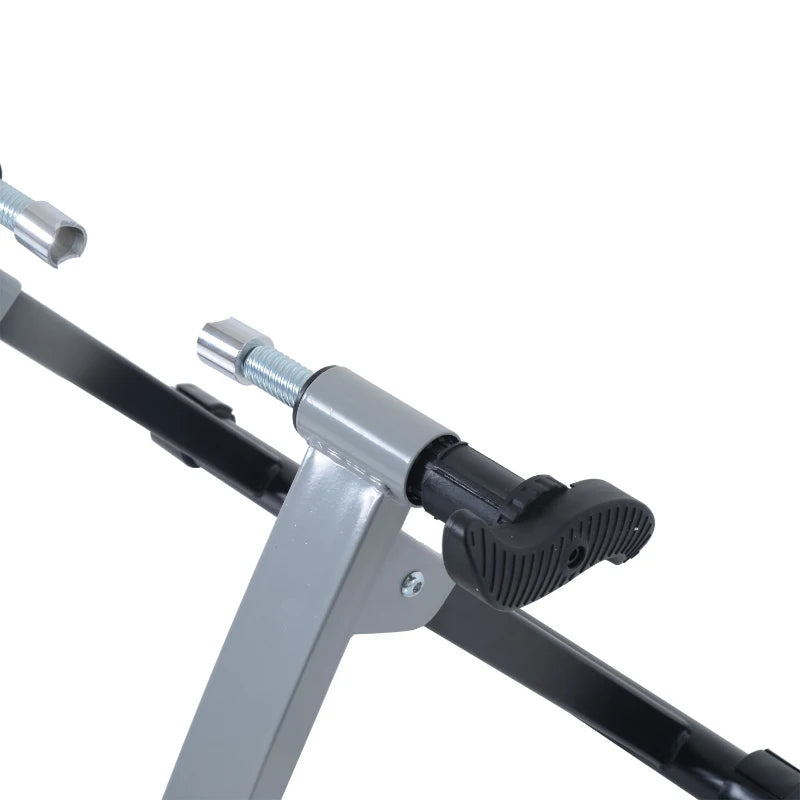 Silver Magnetic Bike Trainer Stand for 26''-28'' & 700C Bikes