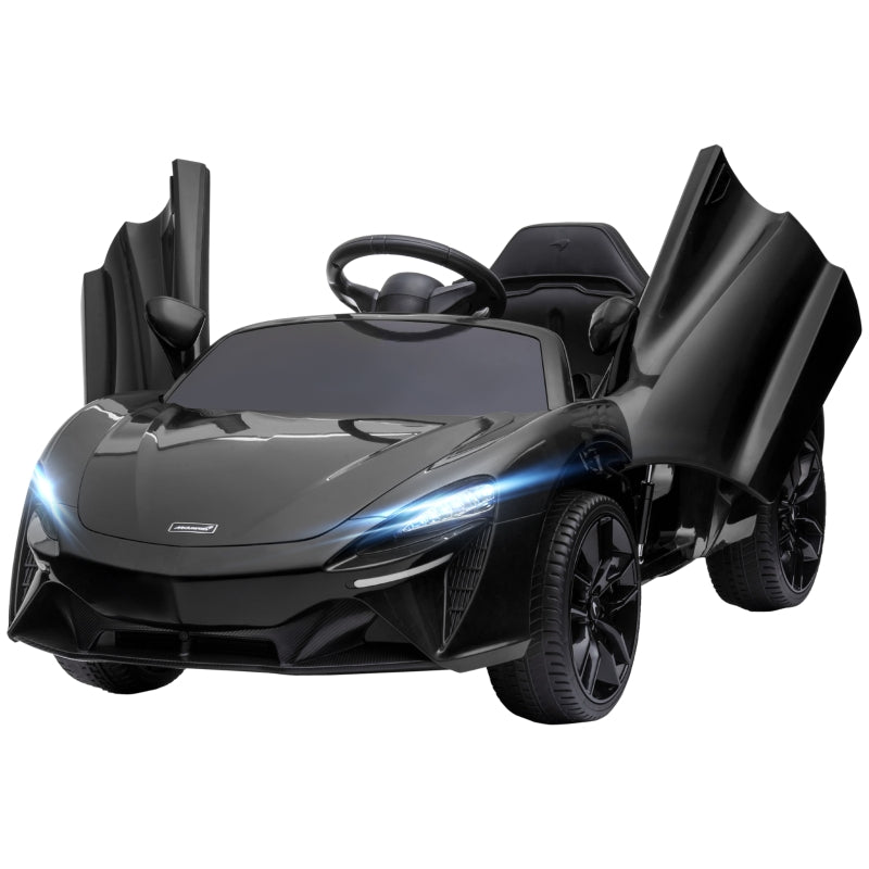 Black Kids Electric Ride-On Car with Remote Control